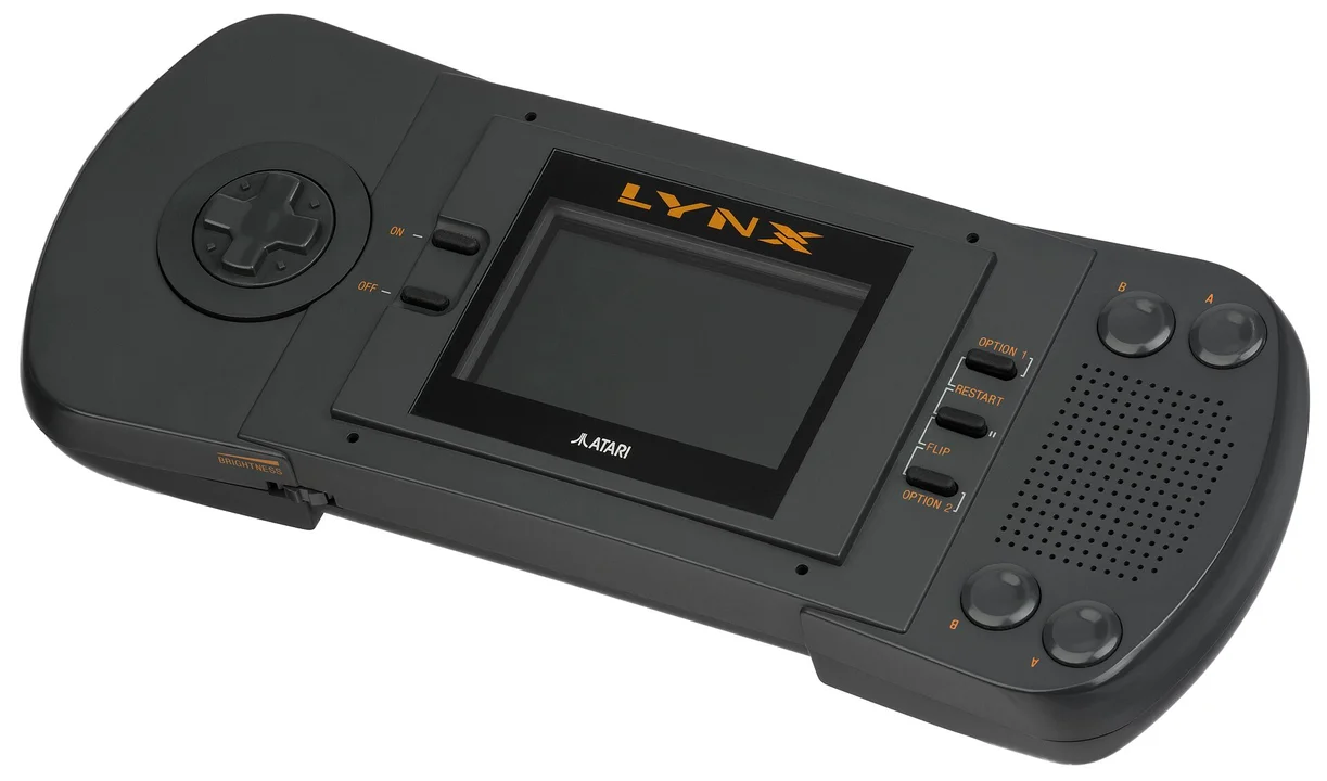 An Atari Lynx handheld console