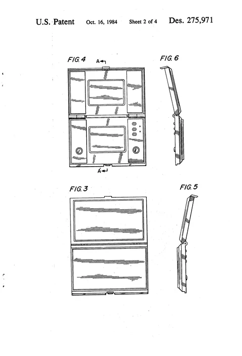 Gunpei Yokoi's 1982 Game & Watch patent drawing