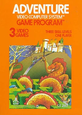 Adventure Atari 2600 box art