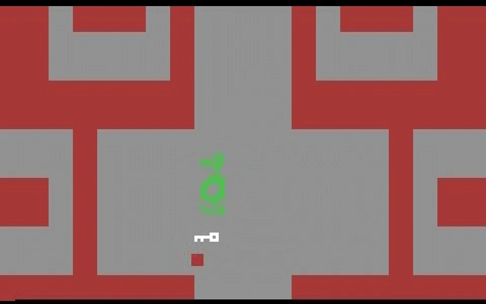 Adventure running on the Atari 2600