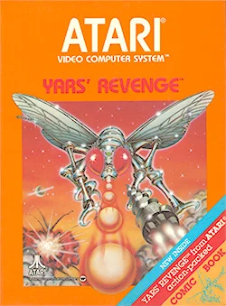 Yars' Revenge Atari 2600 box art