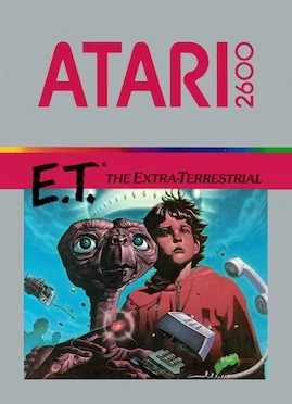 E.T. the Extra-Terrestrial Atari 2600 box art