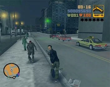 Grand Theft Auto III gameplay in Liberty City