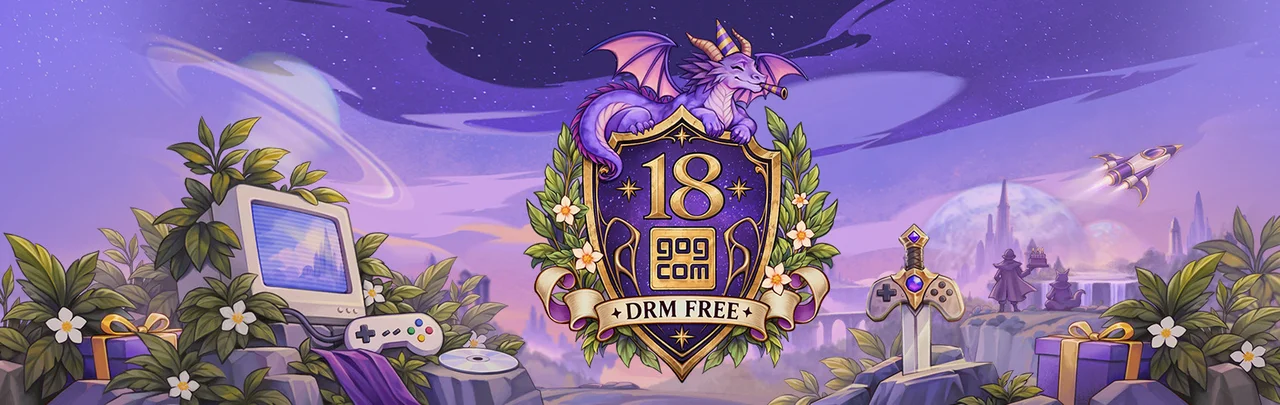 GOG turns 18! Celebrate with our Anniversary Sale